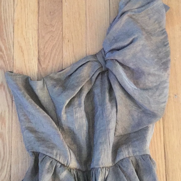 Copper off shoulder mini dress! - Picture 2 of 2